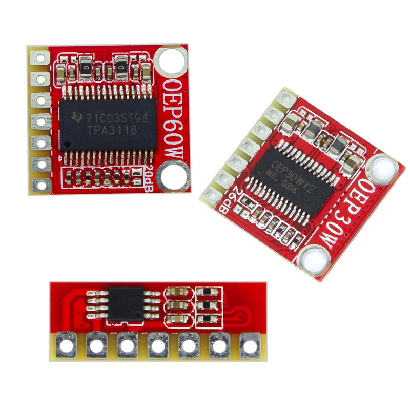 

OEP3W/30W/60W MINI Mono Digital mini Amplifier audio module Amplifier Board DIY Kit D Class