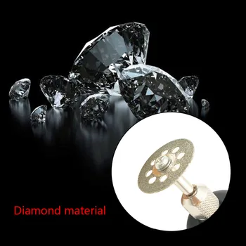 

10pc+3.0mm Mandrel Dremel Accessories Diamond Grinding Wheel Saw Circular Cutting Disc Dremel Rotary Tool Diamond Discs