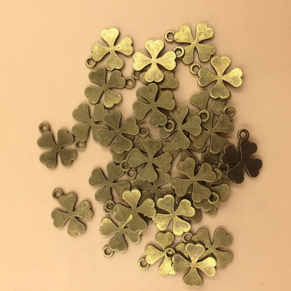 

Vintage Tree Leaf Bronze Zinc Alloy Metal Charms Diy Jewelry Accessories 18x14mm 30pcs per lot (T496) 2015 New Free Shipping