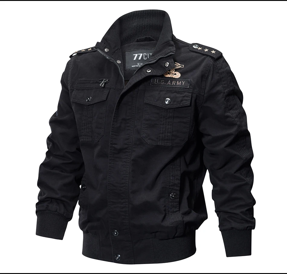HTB1pEoureOSBuNjy0Fdq6zDnVXai 77City Killer Autumn Winter Military Tactical Jacket Men Plus Size 5XL 6XL Cotton Bomber Jackets Cargo Flight Jacket Outwear