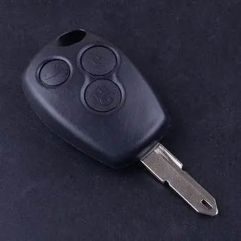 

beler Car Accessories Lock Open Trunk 3 Button Black Smart Remote Key Fob Shell Case Cover Fit For Nissan Primastar