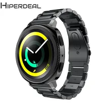 HIPERDEAL ремешок для аксессуаров для samsung gear ремешок для спортивных часов 20 мм часы ремешок из нержавеющей стали наручные Смарт-часы Quick Release DE04b