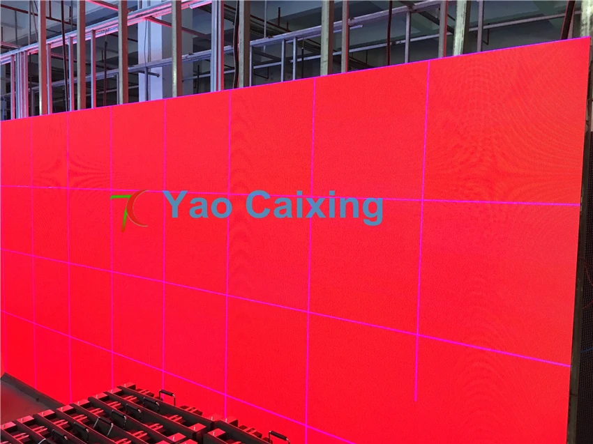 Яо Caixing светодиодный процессор экран горячее ХХХ видео p3 рентной секции, 576x576 мм 32 сканирования модули экрана светодиодного табло