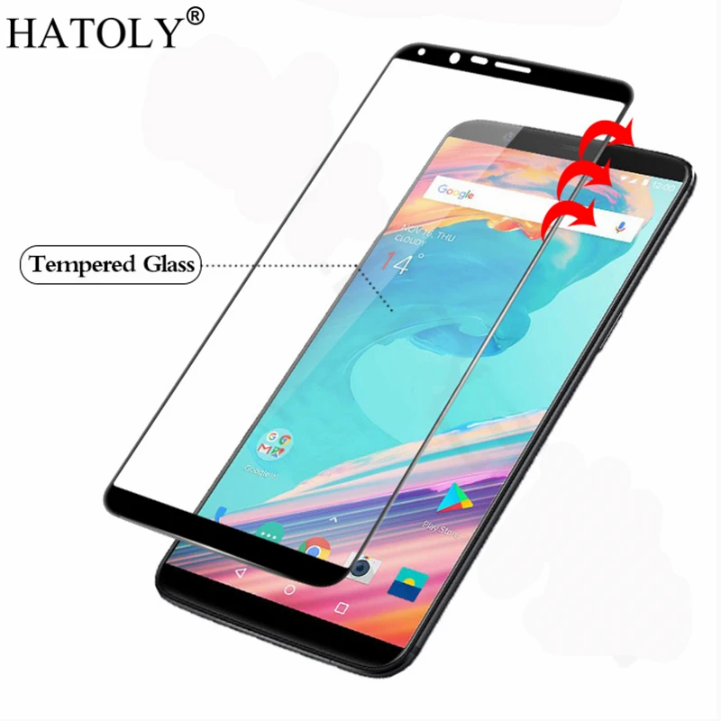 1 шт. закаленное стекло для Oneplus 5T защита экрана One Plus полное покрытие A5010 3D пленка с