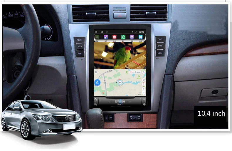 Clearance for Toyota Camry multimedia player 2006-2011 bluetooth handsfree calling car android system 2