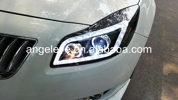 2009-2013 год для buick Verano/Regal Opel insignia светодиодный ангельские глазки фары JC