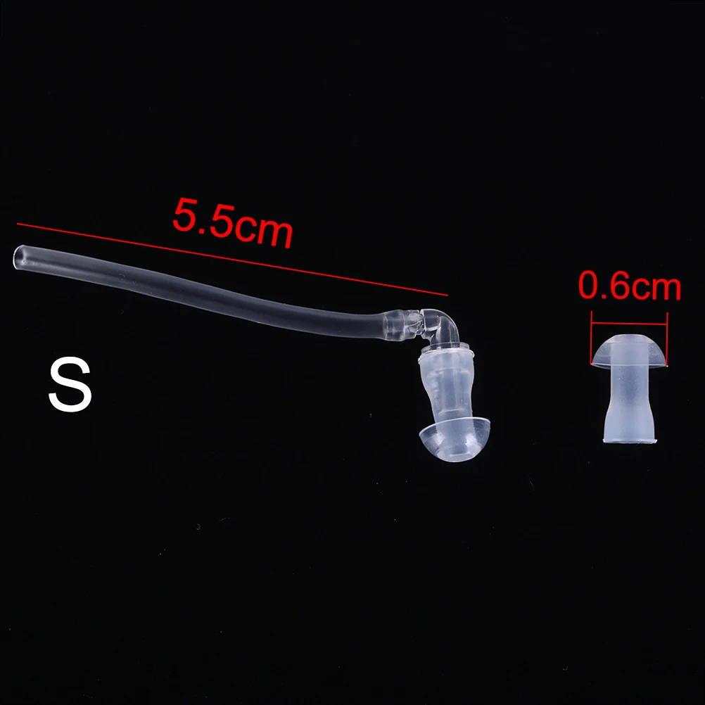 Чистый слуховой аппарат ушные трубки+ купола L M S размер слуховые аппараты Аксессуары купола со звуком