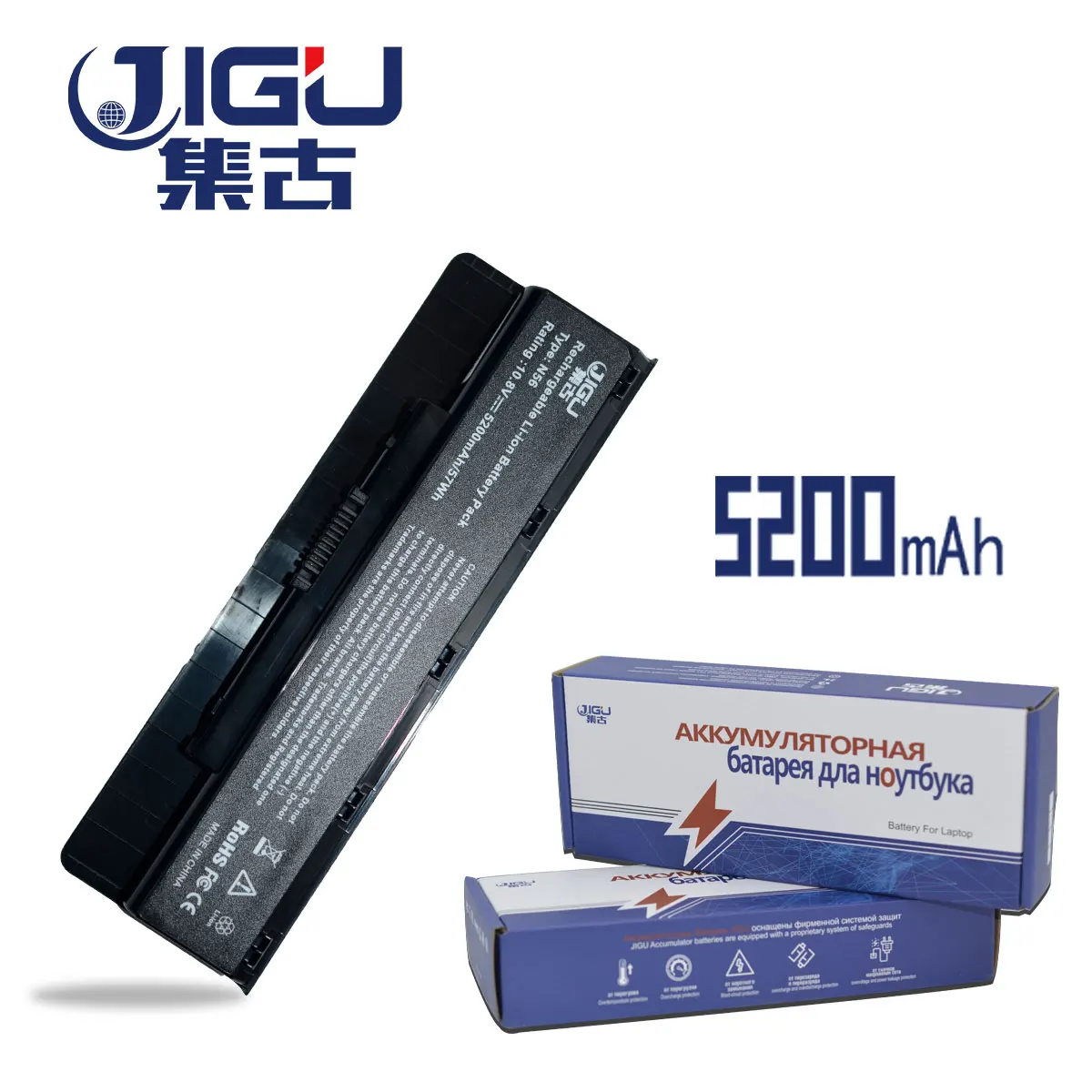 JIGU Батарея для Asus N46 N46V N46VM N46VZ N56 N56V N56VJ N56VM N56VZ A32-N56