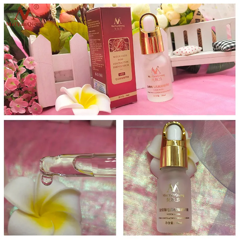 Beli Witch Hazel Pori Kontraksi Essence untuk Membersihkan Pori pori Astringent Kulit Baru 10 Ml Wanita Perawatan Wajah Pori Menyusut Essence