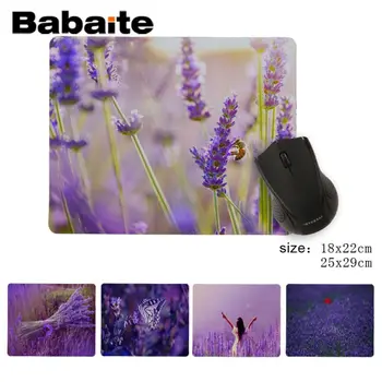 

Babaite New Designs Lavender Office Mice Gamer Soft Mouse Pad DIY Design Pattern Game No Lockedge mousepad