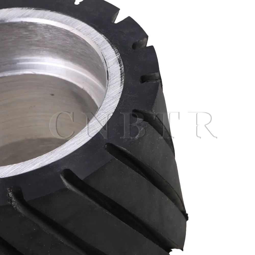 CNBTR 7x5 см зубная поверхность резиновое колесо с алюминиевым сердечником для ленточной шлифовальной машины