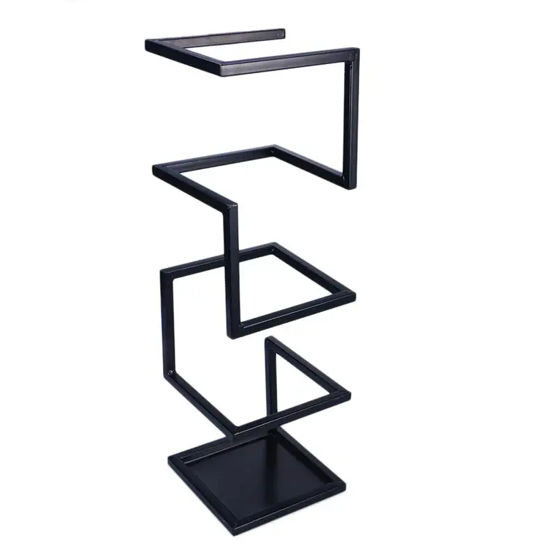 

OUNONA Creative Umbrella Stand Holder Metal Umbrella Rack Storage Organizer for Hallway Entryway Office