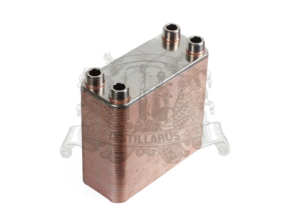 60 Plates Wort Chiller , stainless steel 304, Brewing chiller. S=0,74m2