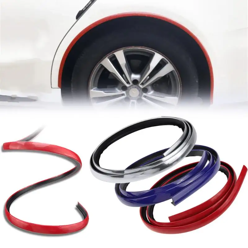 

1.5M Carbon Fiber Car Fender Flare Extension Wheel Eyebrow Protector Stripe DIY Wheel Arch Fender Flare Wheel Eyebrow Stripe New