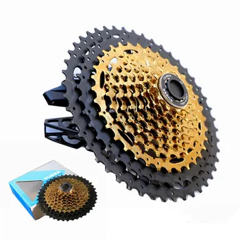 

SUGEK 10 Speeds 30 speeds gold Cassette MTB Cassette Super Lightweight SLR Cassette 11-42T M8000 cassette