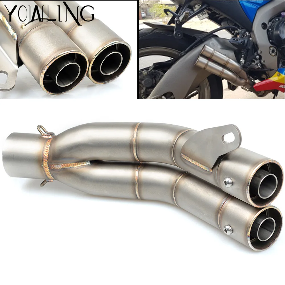 51mm Universal modificado Moto Scooter Escape silenciador Escape Moto para Kawasaki Ninja ZX-6R ZX7R ZX9R ZX10R ZX12R ZX14R