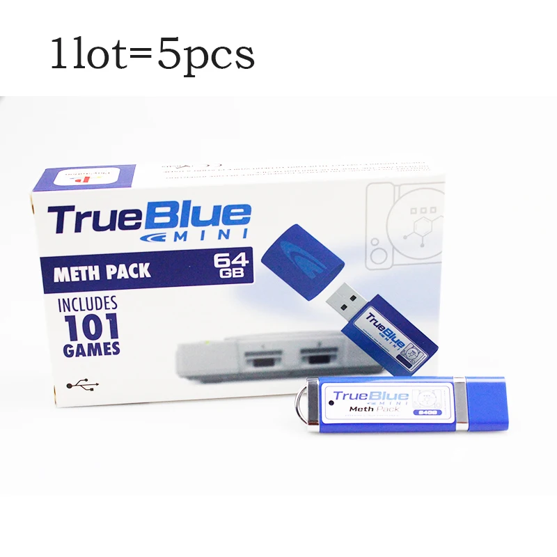 Dealonow True Blue mini Crackhead pack 64 г 101 игр Набор для борьбы с местом ps1 Classic ps | Электроника