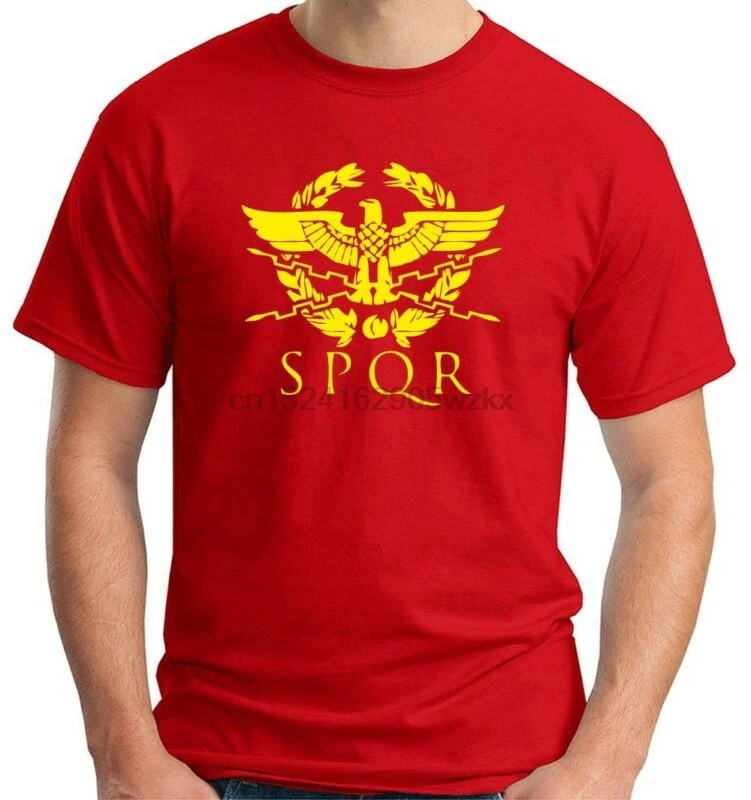 

MAGLIA MAGLIETTA T-SHIRT UOMO TUM0067 ROMA S.P.Q.R. SPQR