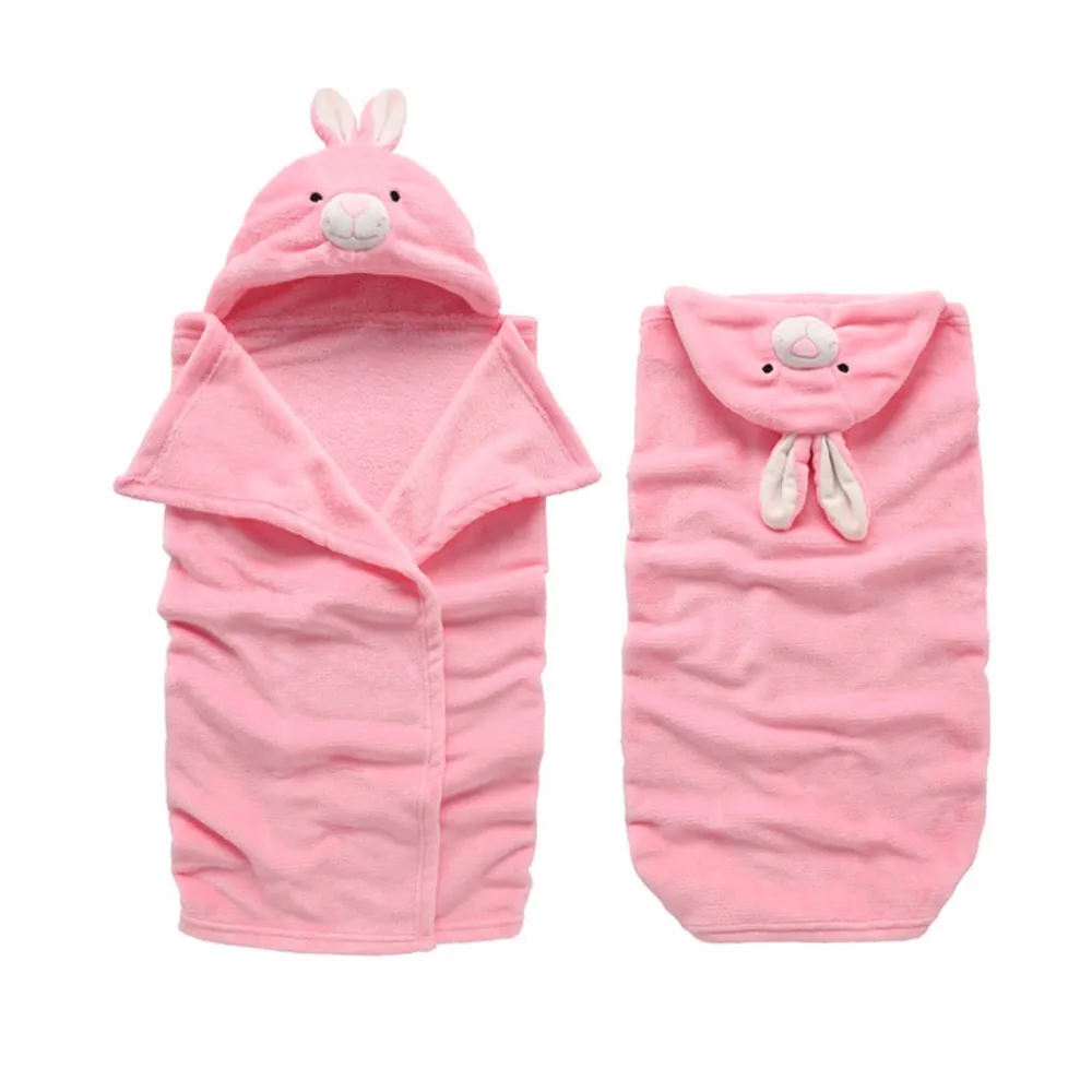 8 Types Animal Baby Hooded Bathrobe