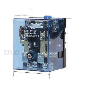

Electric Relay JQX-62F 2Z 120A High-power relay 12V 24VDC 220VAC Silver contact PCB Relay