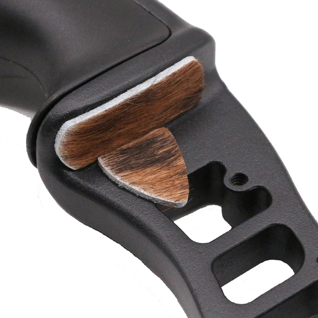 Archery Leather Self Adhesive Arrow Rest Silent Plate Bow Backed Stick on Recurve Longbow