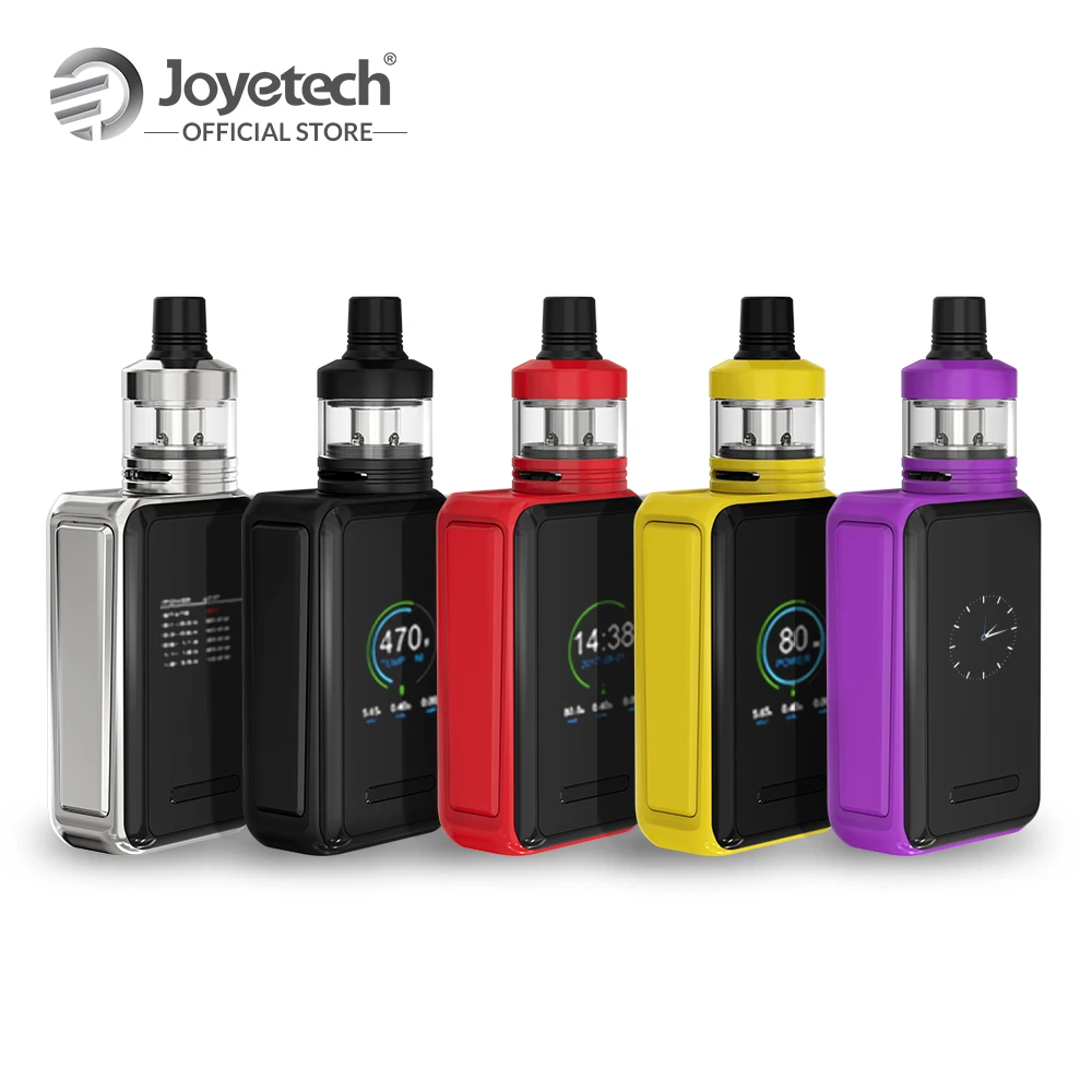 Get  Original Joyetech CUBOID Lite with 2ml/3.5ml Exceed D22 Kit Buil in 3000mAh Battery Output 80W Watt