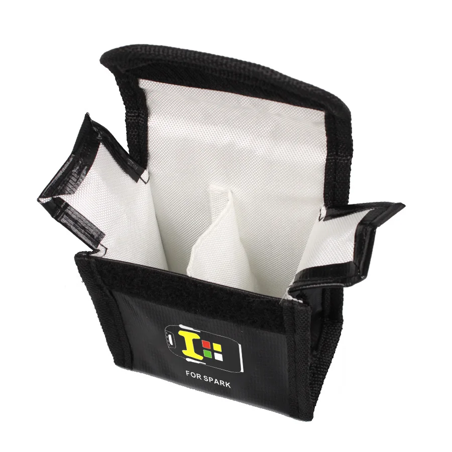 JMT Li po Battery Safe Bag Heat Resistence Explosion Proof Radiation Protection Bag Large Small for