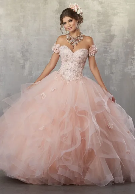 

Quinceanera Sweetheart Ball Gown Blue Quinceanera Dresses 89174 Strapless Sweet 16 Dress with Arm Cuffs