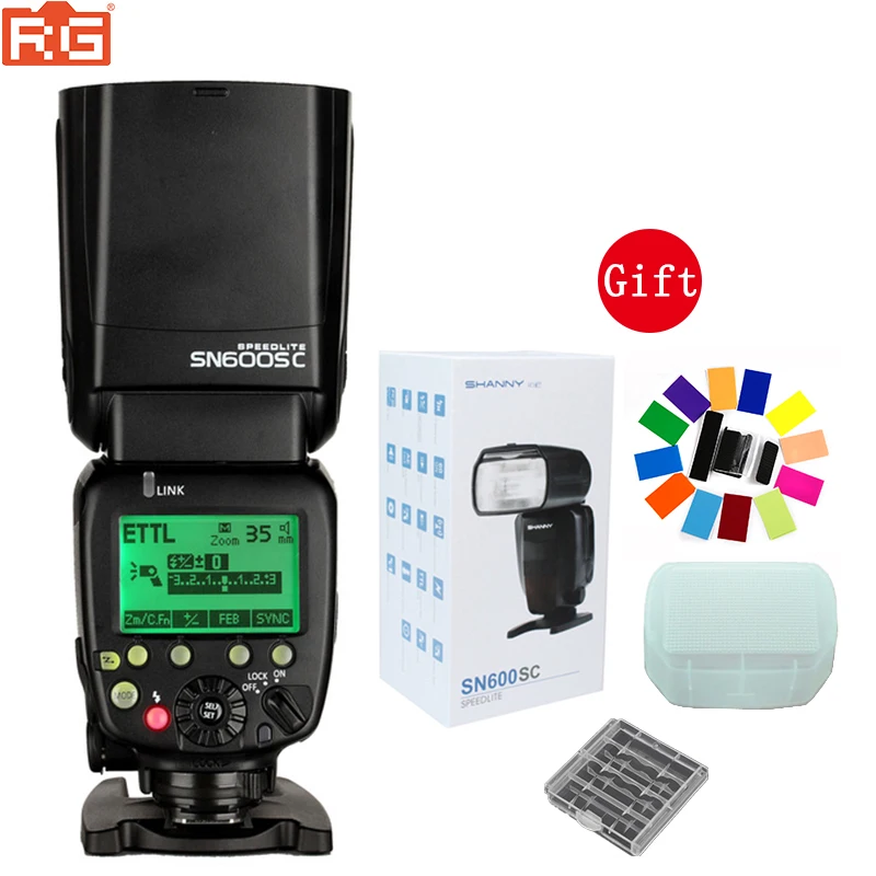 Shanny Master Flash SN600SC High speed Sync 1/8000s GN62 Flashgun Flash