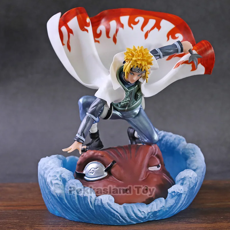 

Anime Naruto Shippuden Namikaze Minato Gama-Bunta GK PVC Action Figure Statue Collectible Model Kids Toys Doll Gift