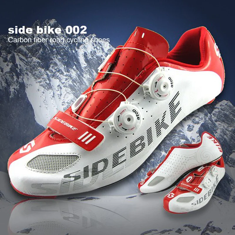 SIDEBIKE Carbon font b Bicycle b font Cycling Road font b Shoes b font for Male