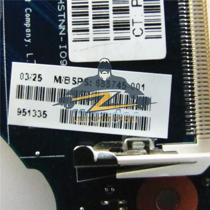 688745-001 688745-601 для hp Elitebook 8770 W Ноутбук Материнская плата DDR3 SLJ8A с графикой слот