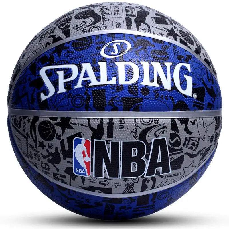 Баскетбольный мяч spalding Новое поступление 7-й студенческий детский Крытый Открытый износостойкий конкурс баскетбольное оборудование баскетбольный мяч - Цвет: 83-176Y