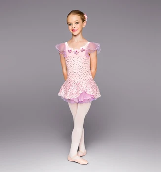 

Children's New Ballet Stage Costume Dance Wear Pink Dress