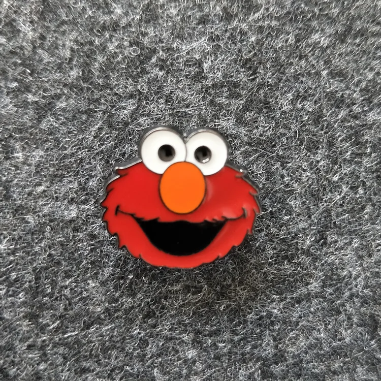 Улица Сезам Элмо cookie monster Металл Аниме мультфильм брошь broochs pin breastpin brotheroch унисекс Модные подарки