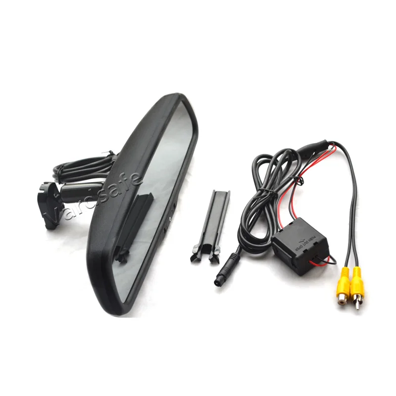 Vardsafe OEM rear view mirror monitor with all required accessories