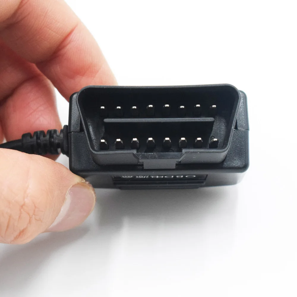 XCGaoon 10 шт. новых автомобильных Зарядное устройство OBD 16 Pin DC преобразователя постоянного тока, 12 В, 24 В до 5 В, 2A с микро USB кабель, низкий Напряжение защиты