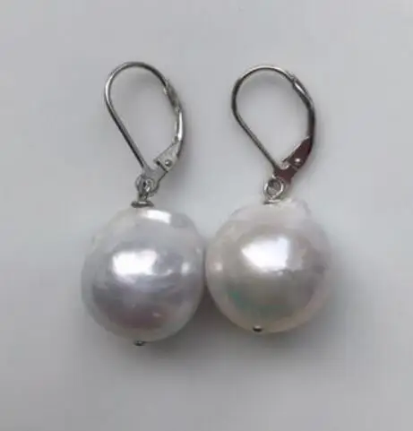 Серьги из серебра 925 пробы с натуральным пресноводным жемчугом | Украшения и