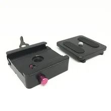 50x50 мм с быстроразъемным зажимом+ быстросъемная пластина Универсальный адаптер с 1/4 Камера крепление 3/8 крепление для DSLR Arca Swiss P50