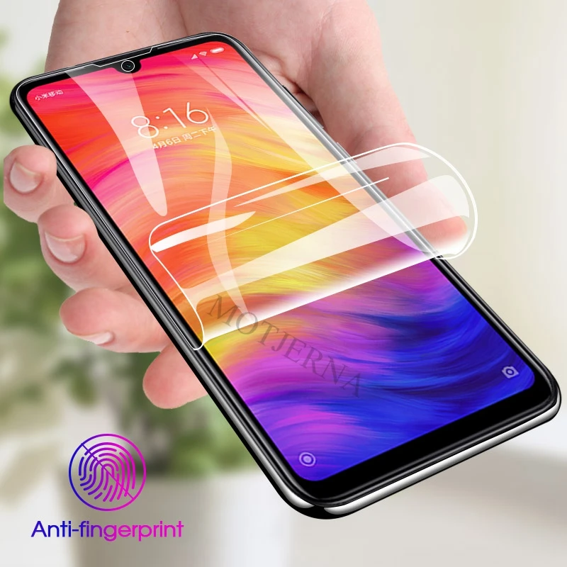9D Прозрачная мягкая Гидрогелевая пленка для Xiaomi 8 Lite Mi 9 SE Poco F1 A2 Redmi Note 7 6 Pro 6A