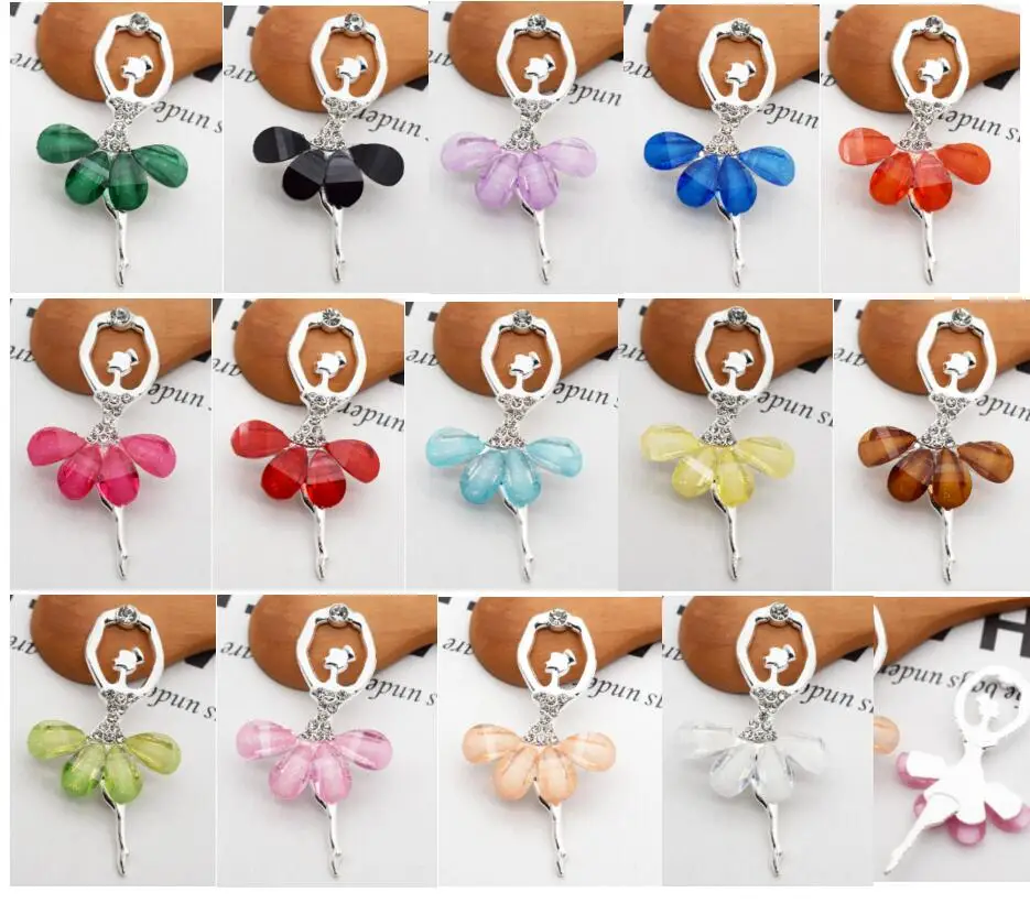 

140 pcs mixed Dancing Ballet Girl DIY Alloy Charms Jewelry Making pendant Accessories TR20
