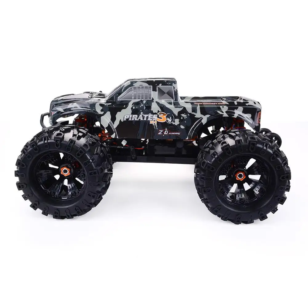US $316.69 Rctown Zd Racing Mt8 Pirates3 18 24g 4wd 90kmH Electric Brushless Rc Car Metal Chassis Rtr