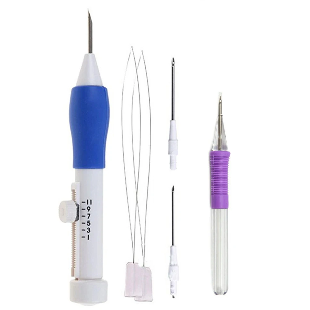 

Magic Punch Needle Russian Embroidery Cross Stitch Tools Punch Needle Tools Embroidery Knitting Needle Tools Sewing