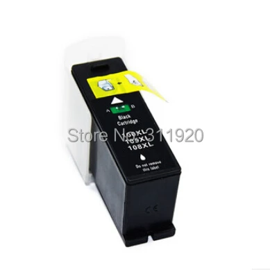 

Free shipping 1PK Compatible Black Ink Cartridge For Lexmark 100XL For Lexmark S305 S405 S505 S605 Pro205 Pro705 Pro805