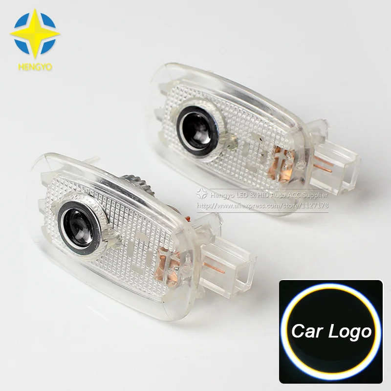 

2pcs Door Welcome Logo Light LED Automobile Shadow Projector Door Decorative Light For Mercedes W221 benz S Class AMG S500 S350