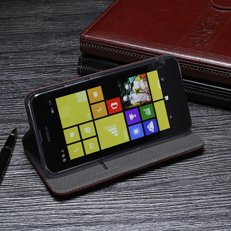 Чехол для Nokia Lumia 630 635 Роскошный Ретро кожаный бумажник с заклепками чехол для Nokia Lumia 640 1113 чехол для телефона сумка аксессуары