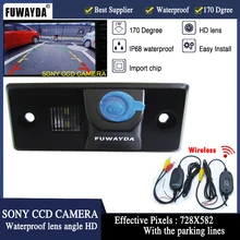 Fuwayda беспроводной SONY CCD автомобиля обратный заднего вида Камера для Фольксваген Tiguan TOUAREG поло САНТАНА Porsche Cayenne Skoda Fabia