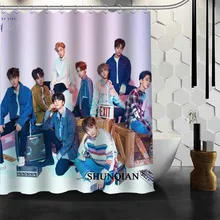 Shunqian Stray детская занавеска для душа 3D печать 12 крючков для ванной комнаты высокое качество полиэстер ткань занавес для ванной