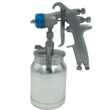 SAT0081 пистолет-распылитель ручка краска Аэрограф пневматический распылитель пистолет Аэрограф распылитель гравитационный корм Аэрограф краскопульт
