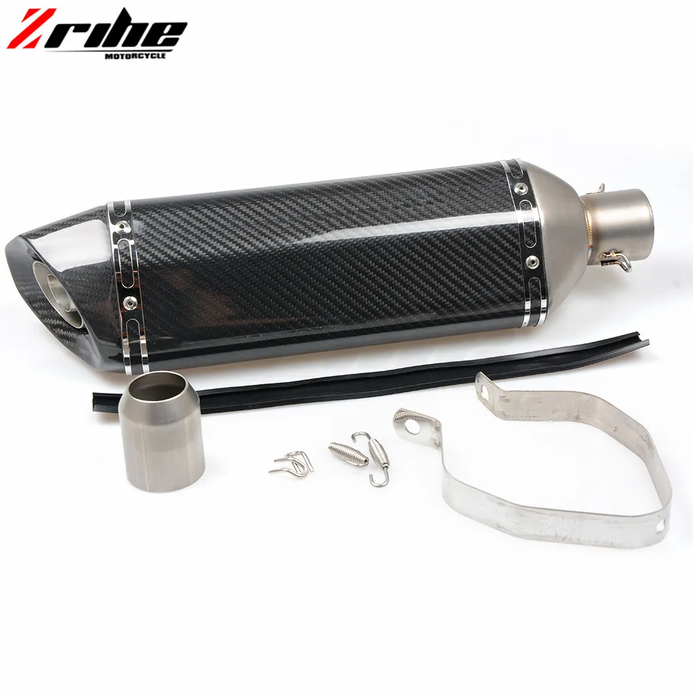 for new style hot selling motorcycle exhaust pipe muffler carbon fiber